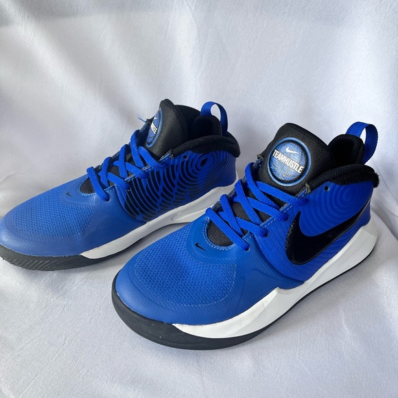 Nike Team Hustle D9 Royal Blue Sneakers - Picture 2 of 11